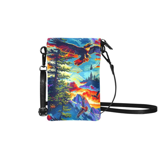 Hunting Hawks Small Cell Phone Purse