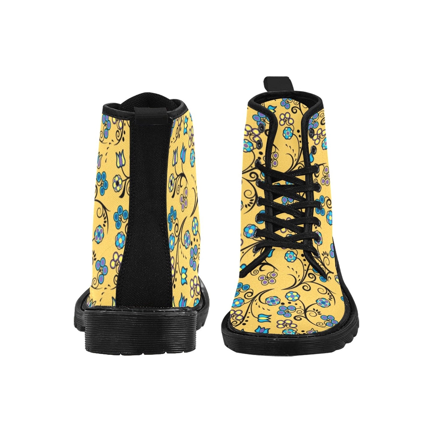 Blue Trio Tuscan Boots