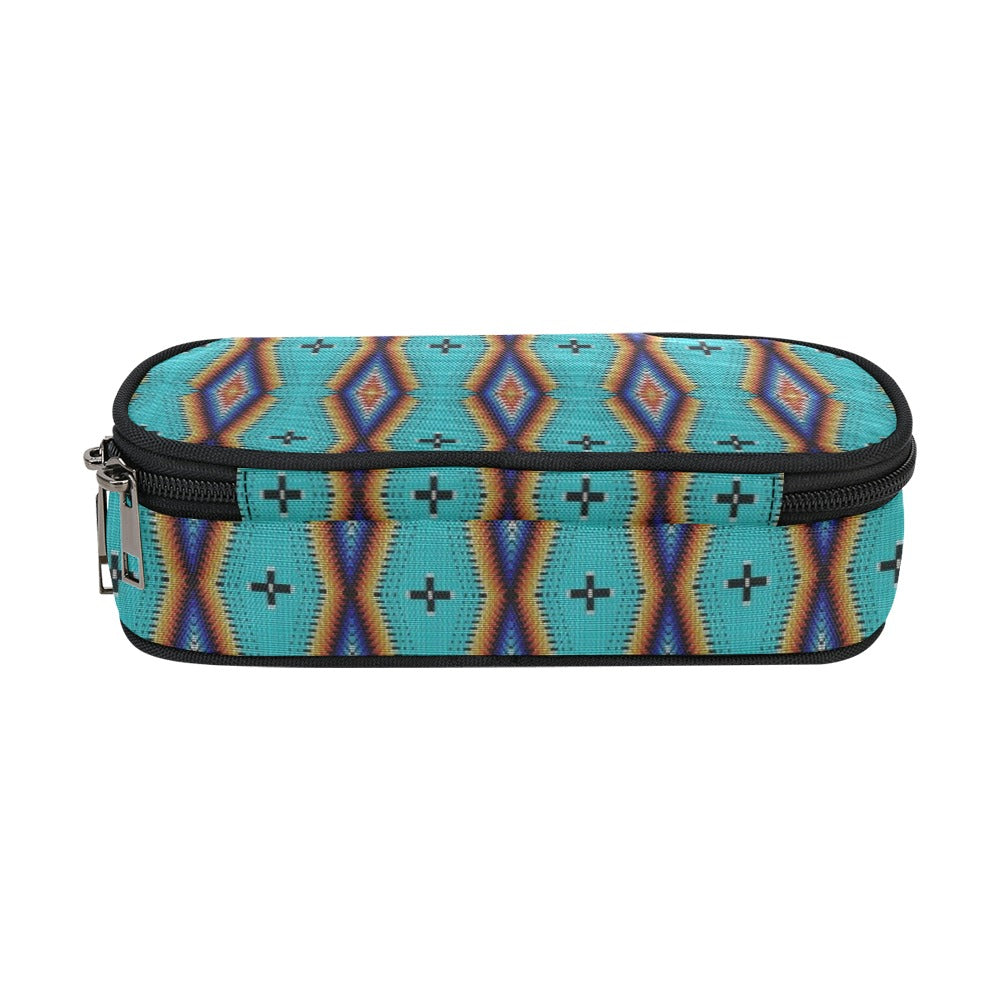 Diamond in the Bluff Turquoise Pencil Pouch