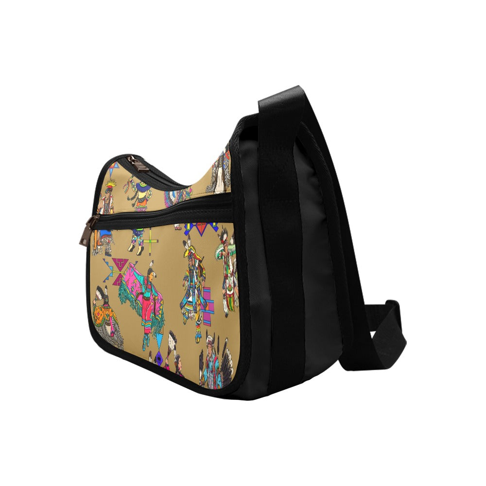 Grand Entry Dancers Earth Crossbody Bag