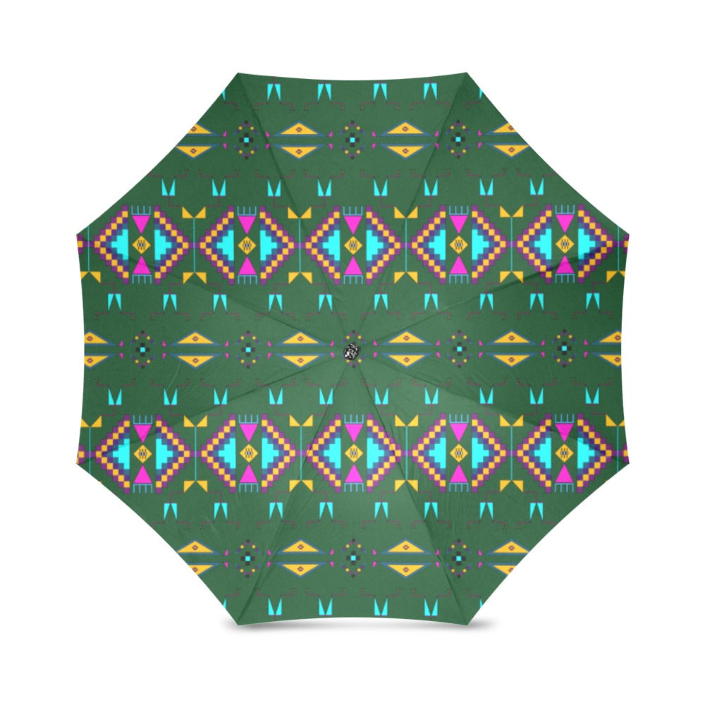 Rite of Passage Squash Leaf Foldable Umbrella