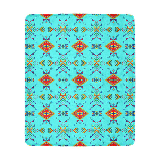 Buffalo Jump Turquoise Ultra-Soft Micro Fleece Blanket 50"x60"
