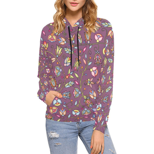 Buffalo Bloom Blush Hoodie for Women