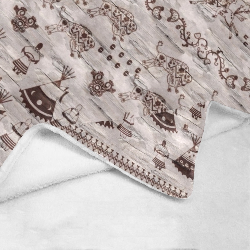 Heart of The Forest X-Large Micro Fleece Blanket