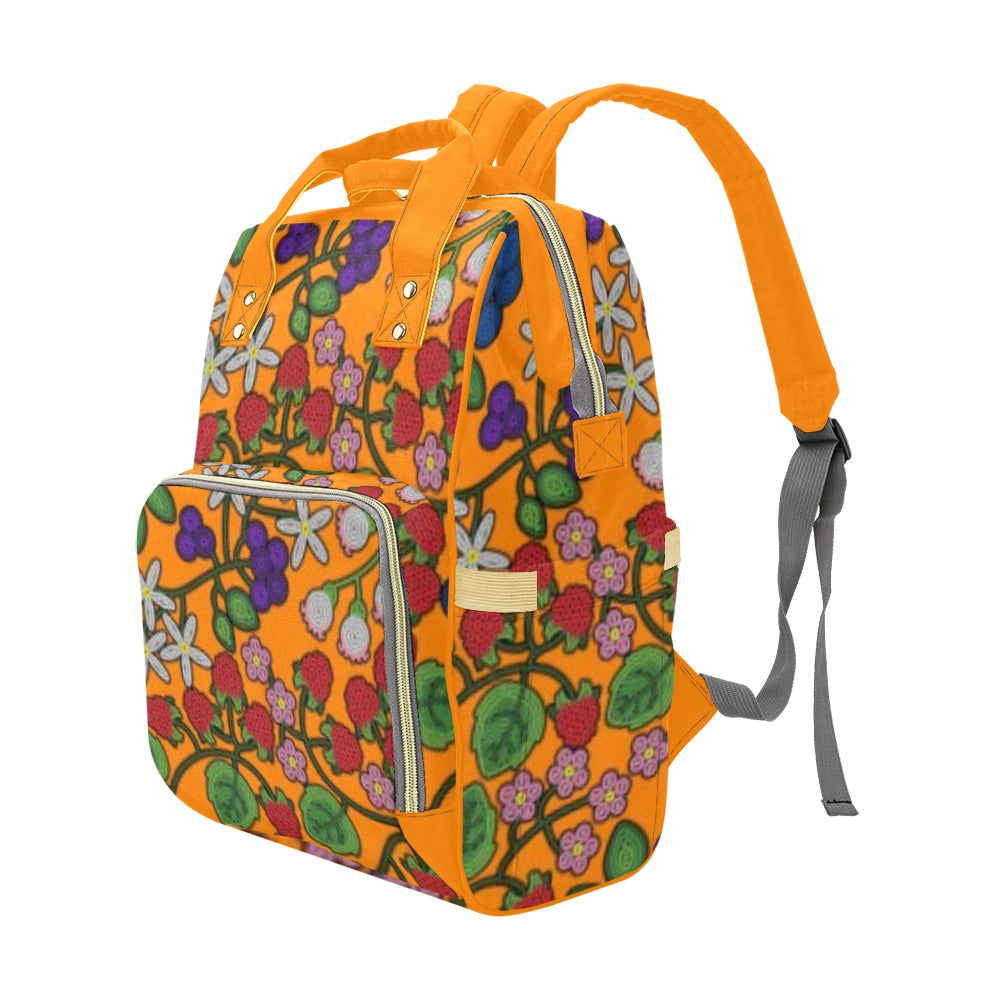 Takwakin Harvest Carrot Multi-Function Diaper Backpack/Diaper Bag