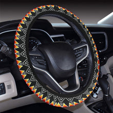 Load image into Gallery viewer, Sacred Trust Black Colour Steering Wheel Cover with Elastic Edge
