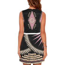 Load image into Gallery viewer, Midnight Sky Satin Sleeveless Dress
