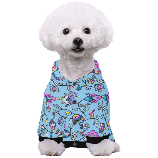 Autumn Bundle Blessing Blue Pet Dog Hoodie