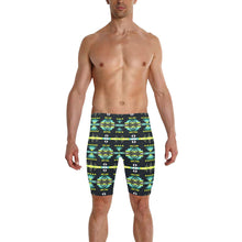 Load image into Gallery viewer, River Trail Men&#39;s Knee Length Swimming Trunks
