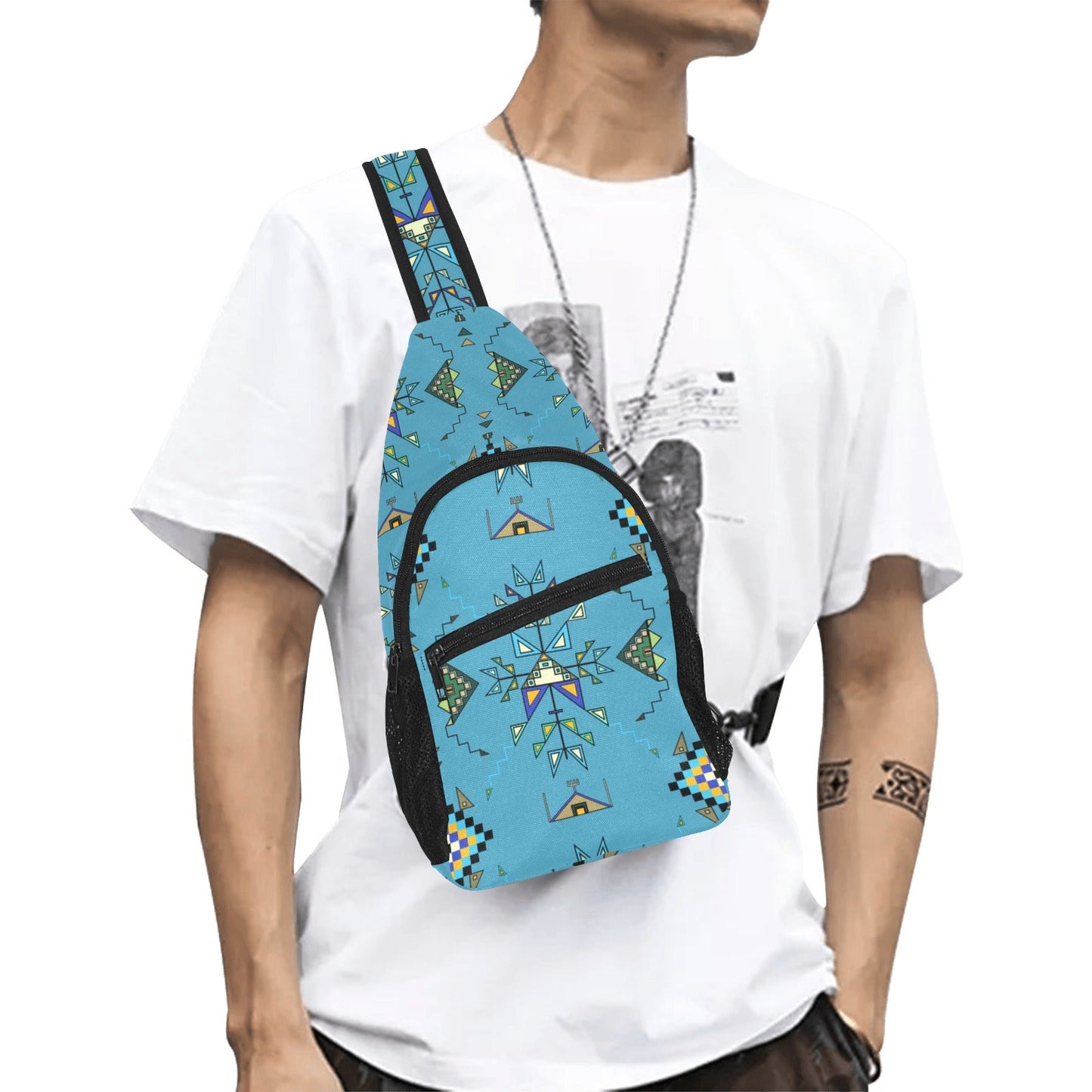 Bear Shield Chest Bag