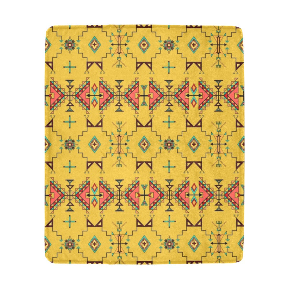 Thunder Flight Yellow Ultra-Soft Micro Fleece Blanket 50"x60"
