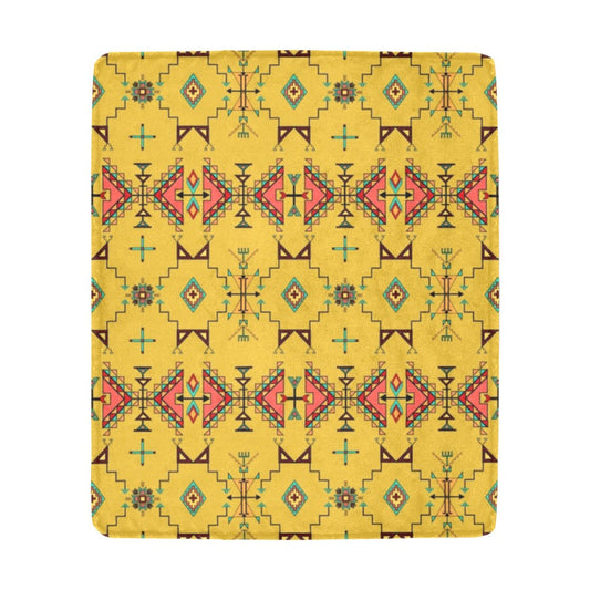 Thunder Flight Yellow Ultra-Soft Micro Fleece Blanket 50"x60"