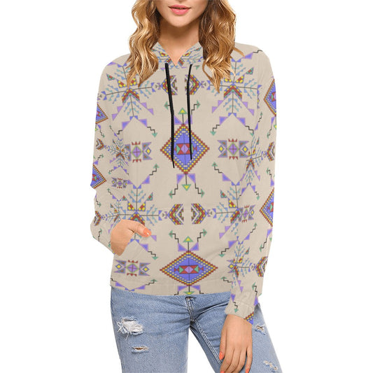 Buffalo Jump Hide Hoodie for Women