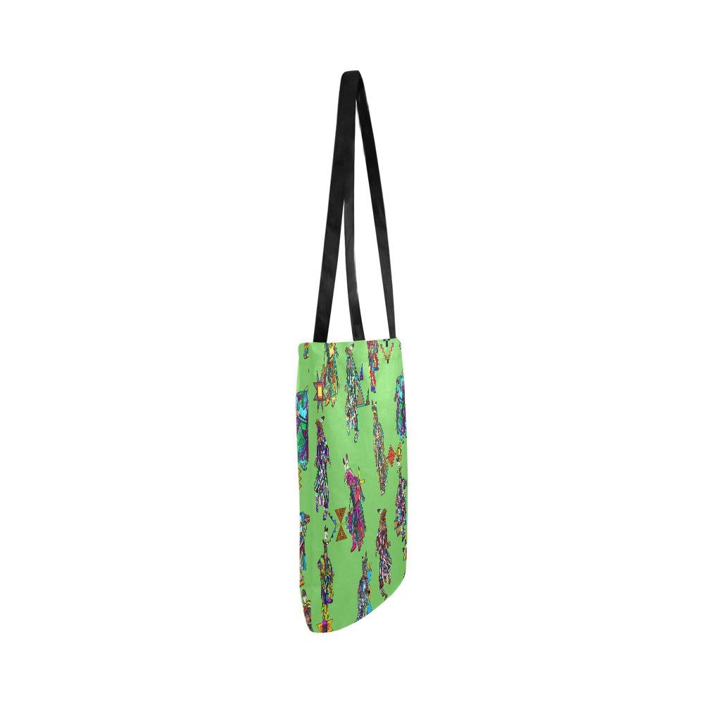 Men's Grass Dancers Grass Reusable Shopping Bag