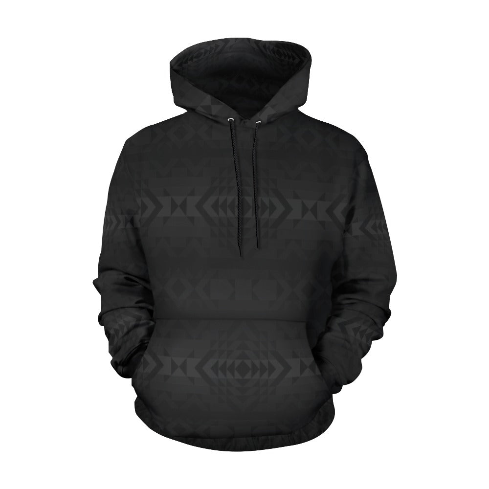 Black Rose Shade Hoodie for Men