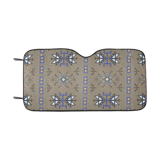 Eagle Strike Brown Car Sun Shade 55"x30"