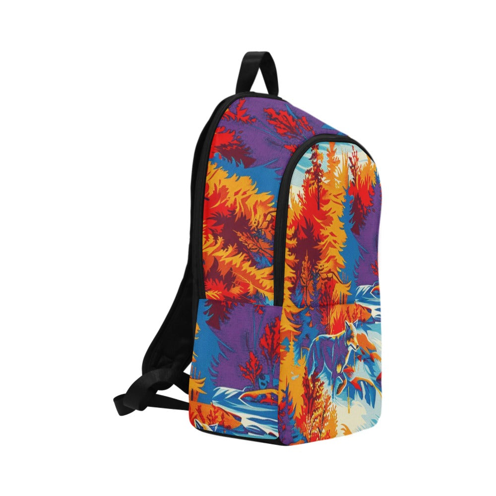 Hunting Wolves II Backpack