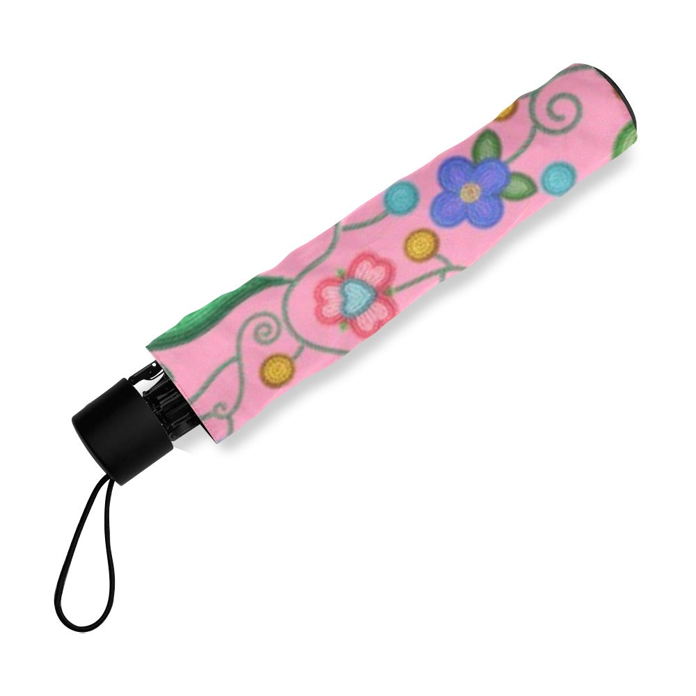 Skyberry Serenade Pink Foldable Umbrella