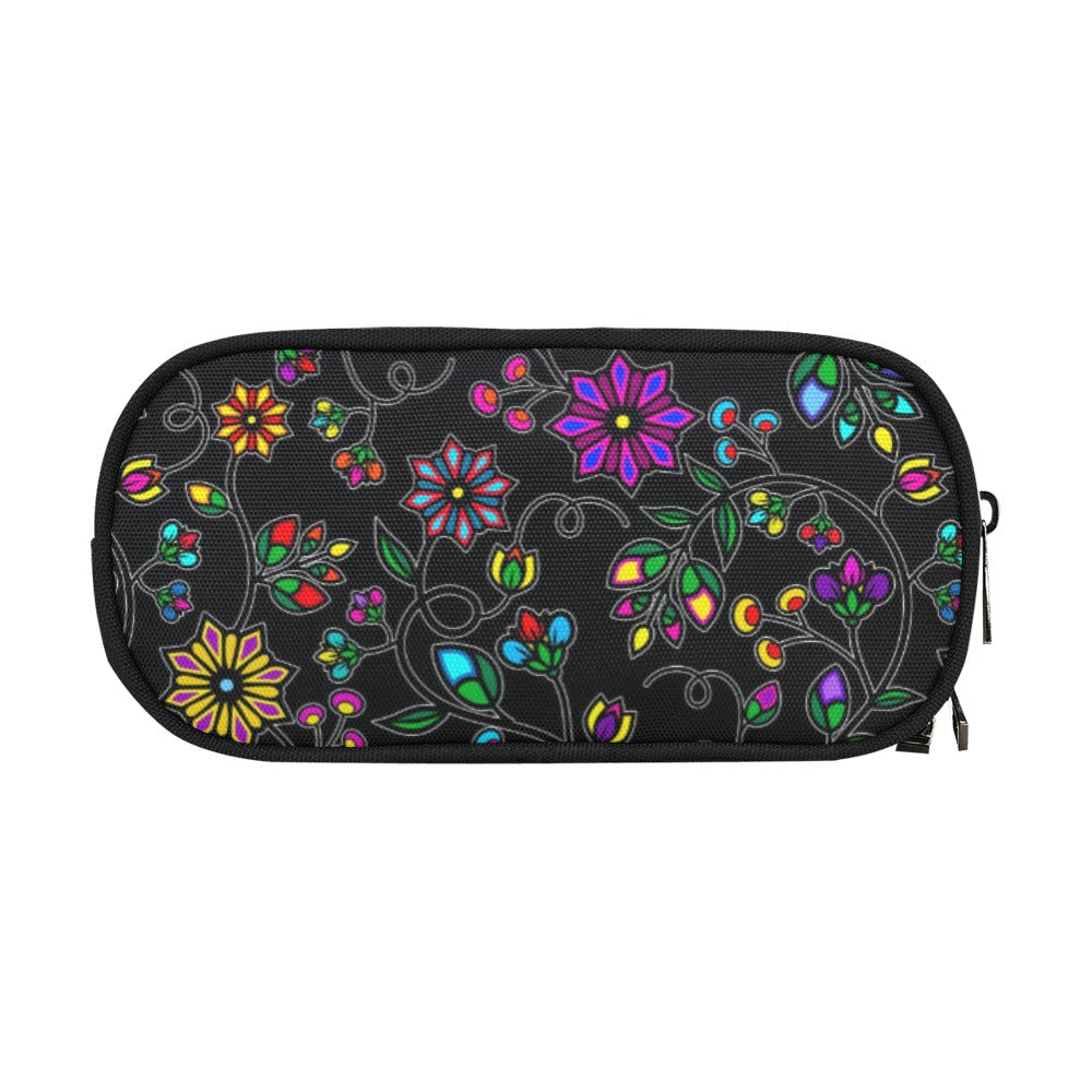 Prairie Paintbrush Black Pencil Pouch