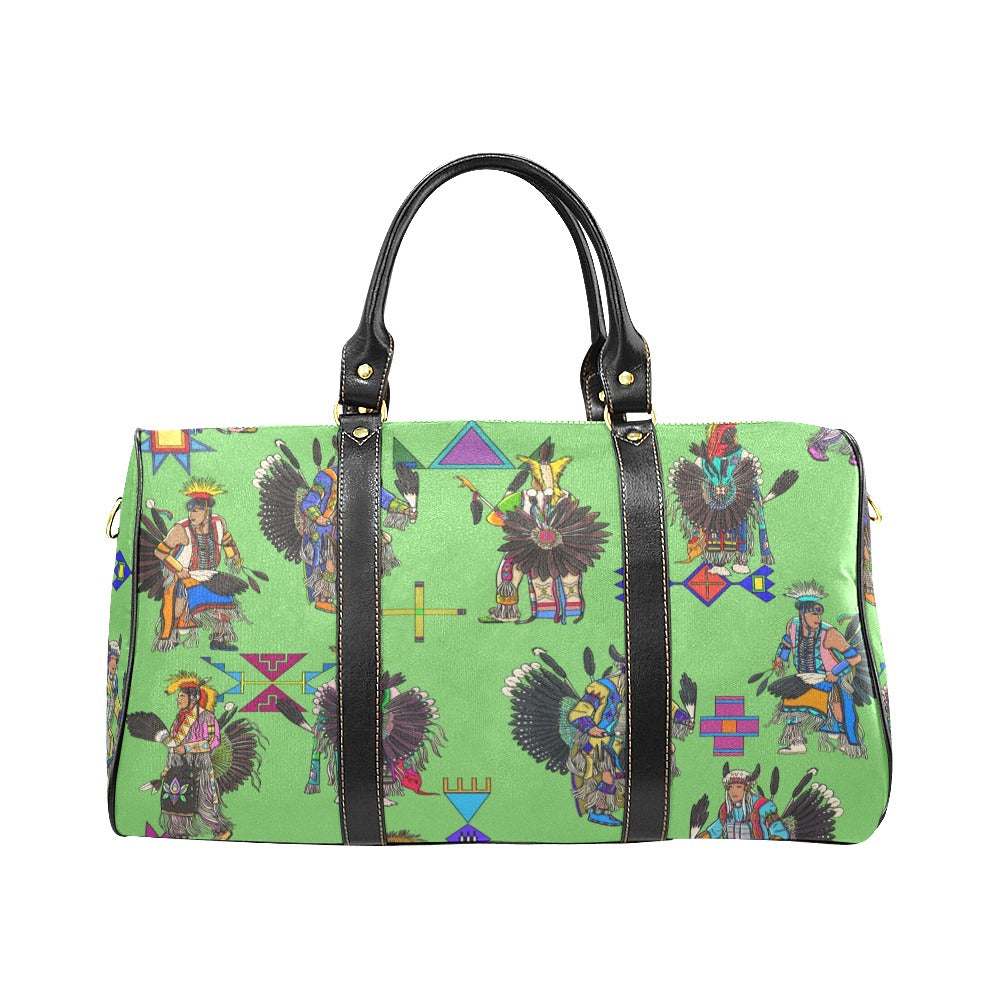 Men's Tradish Dancers Grass Large Travel Bag