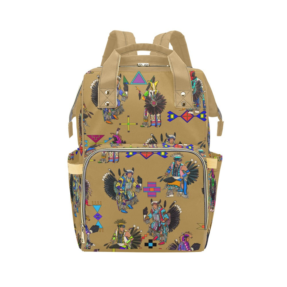 Men's Tradish Dancers Earth Multi-Function Diaper Backpack