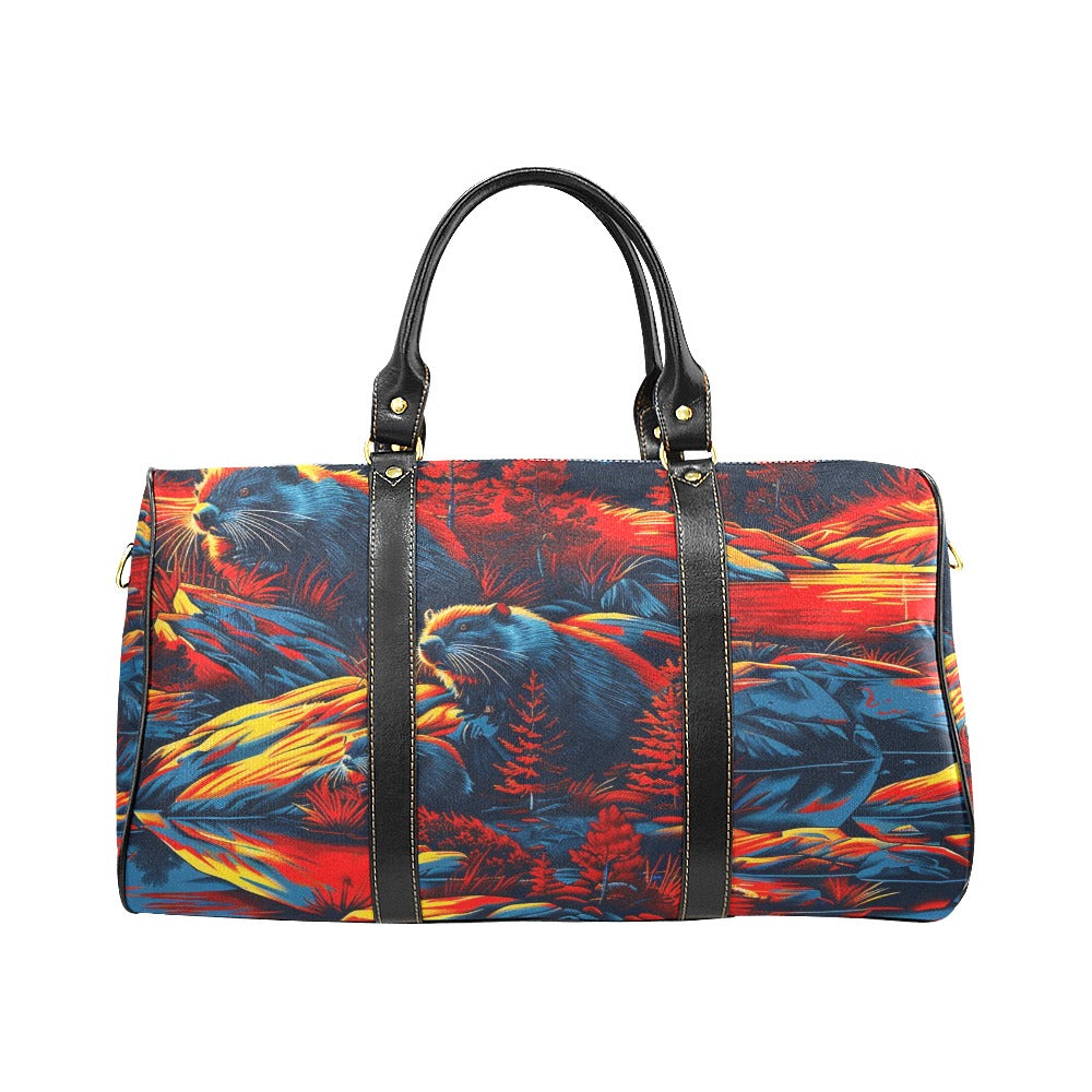 Bundle of Beavers Small Travel Bag