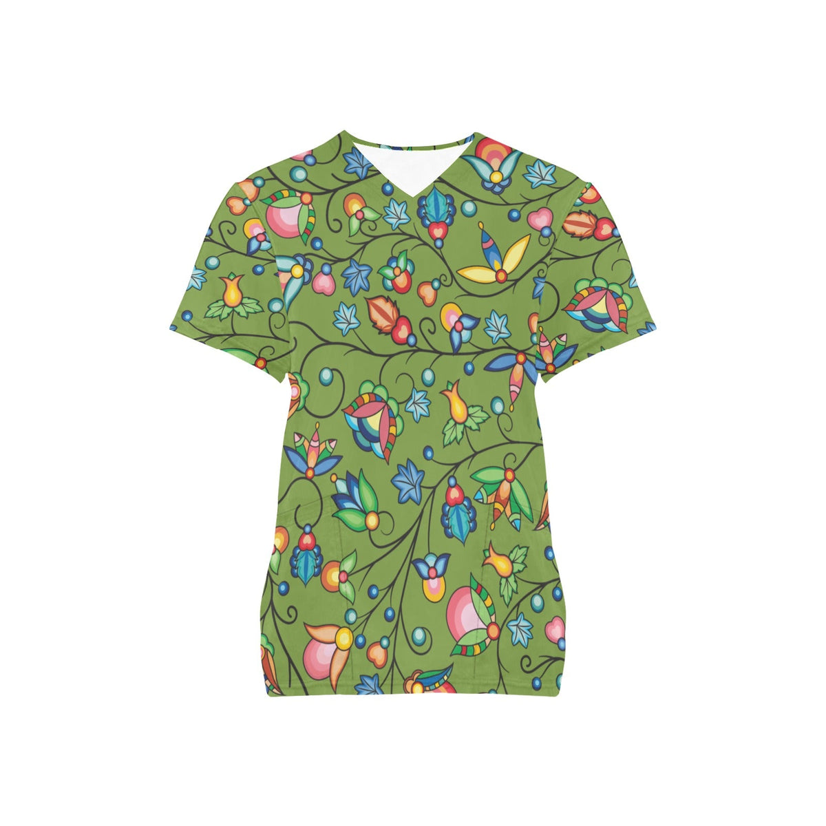 Prairie Plains Spirit Sweetgrass Scrub Top