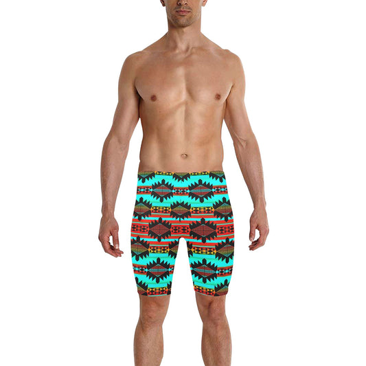 Okotoks Arrow Men's Knee Length Swimming Trunks