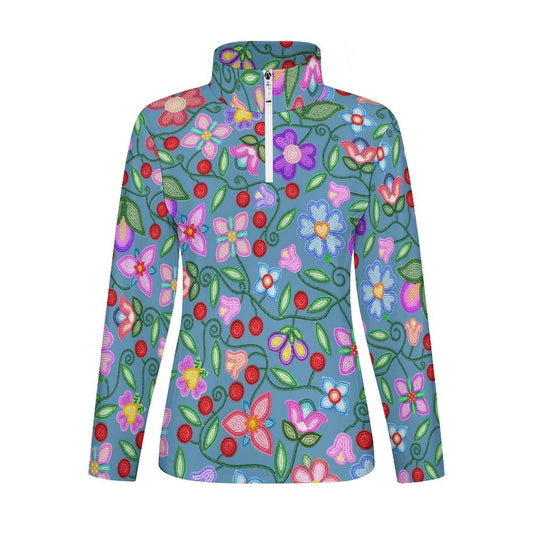 Petal Harmony River Long Sleeve Yoga Shirt