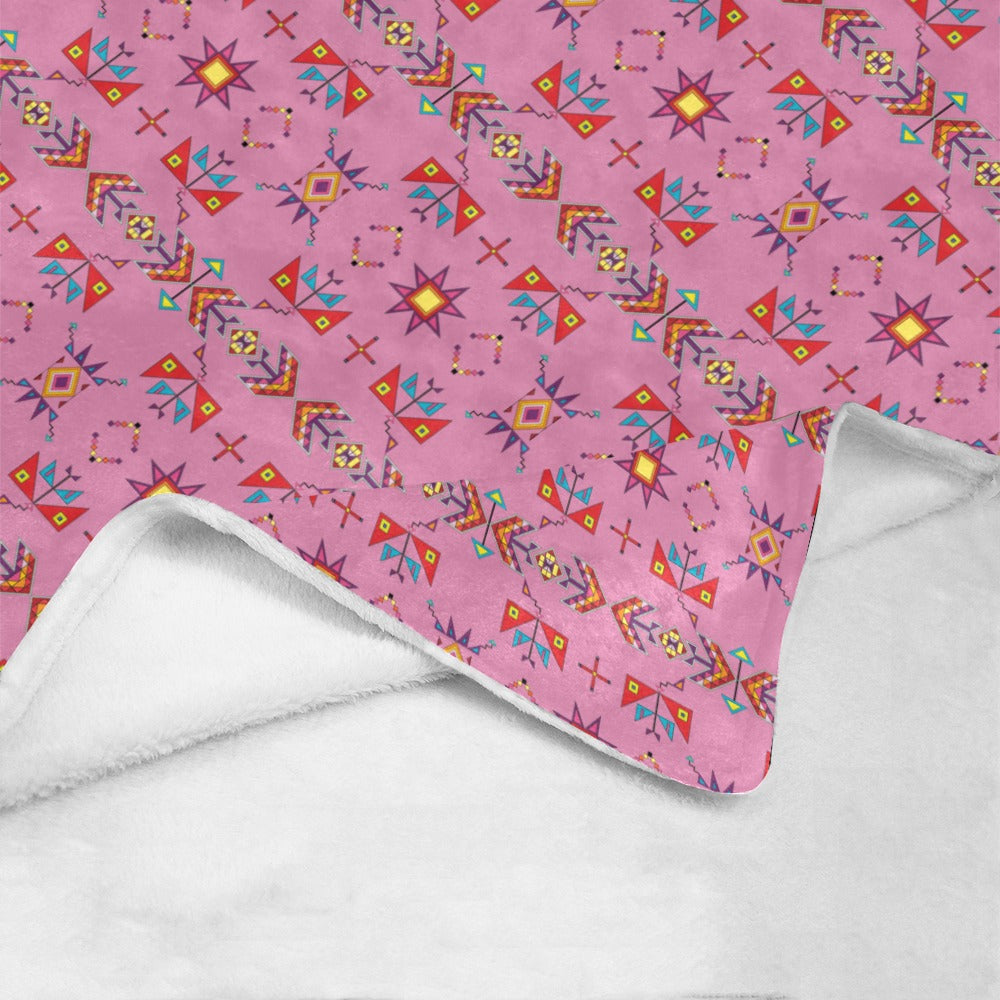 Scattered Generations Pink Ultra-Soft Micro Fleece Blanket 50"x60"