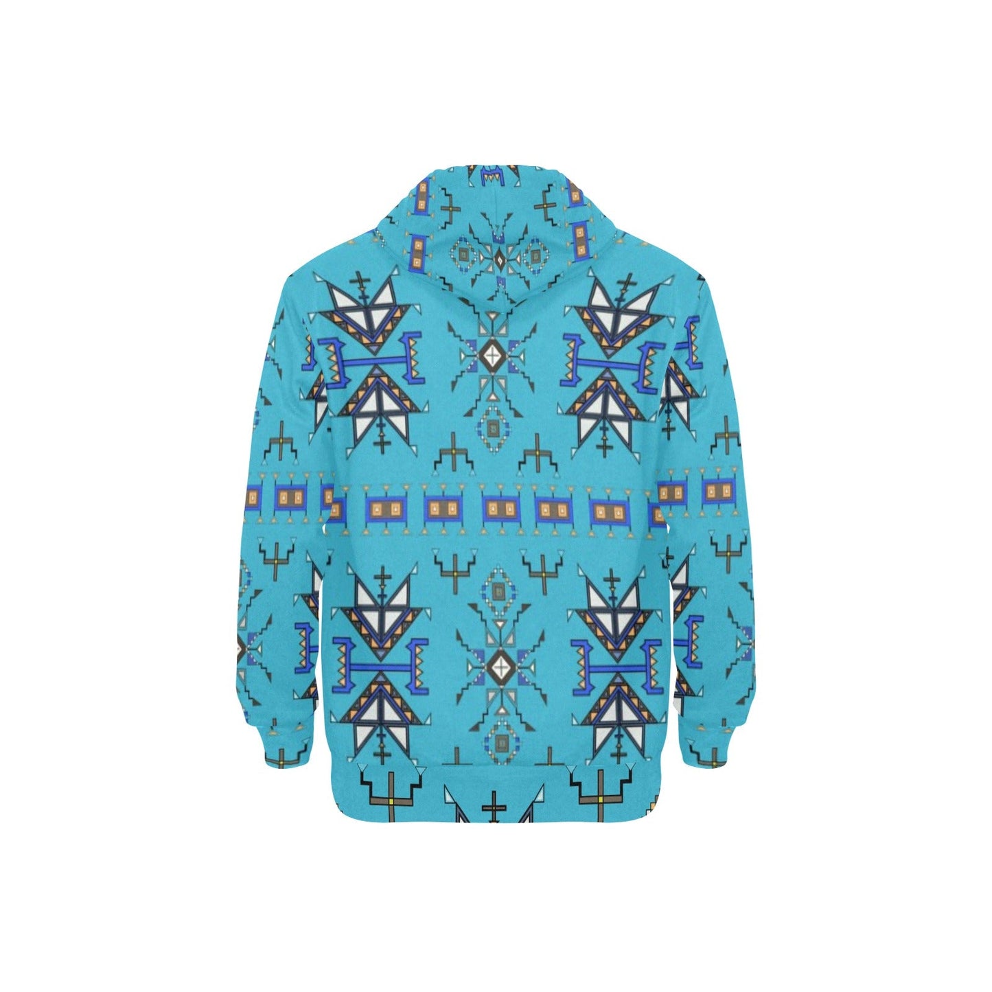 Eagle Strike Blue Fleece Hoodie