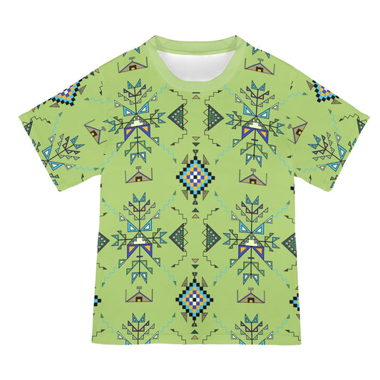 Bear Shield Green Tee