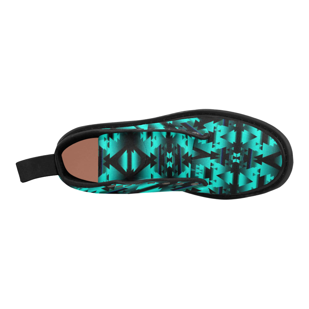 Dark Teal Winter Camp Boots