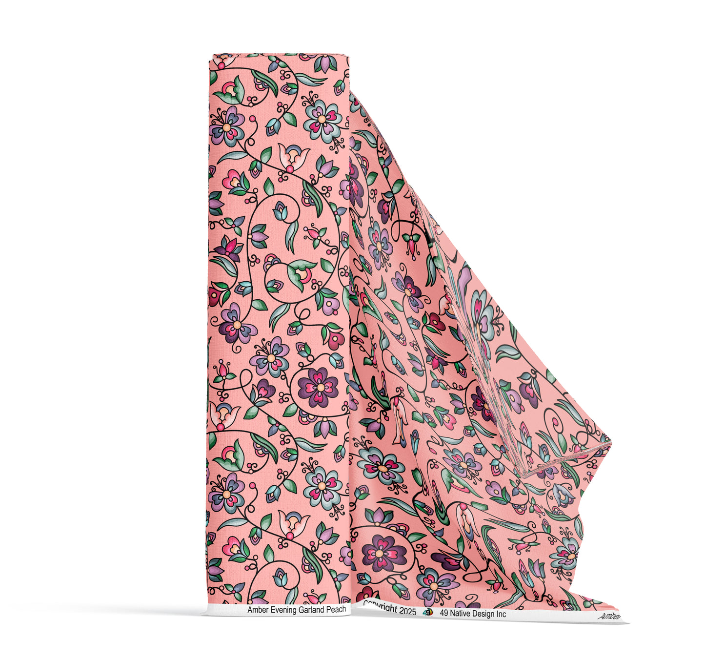 Amber Evening Garland Fabric