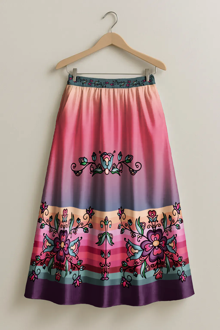 Amber Evening Garland Skirt