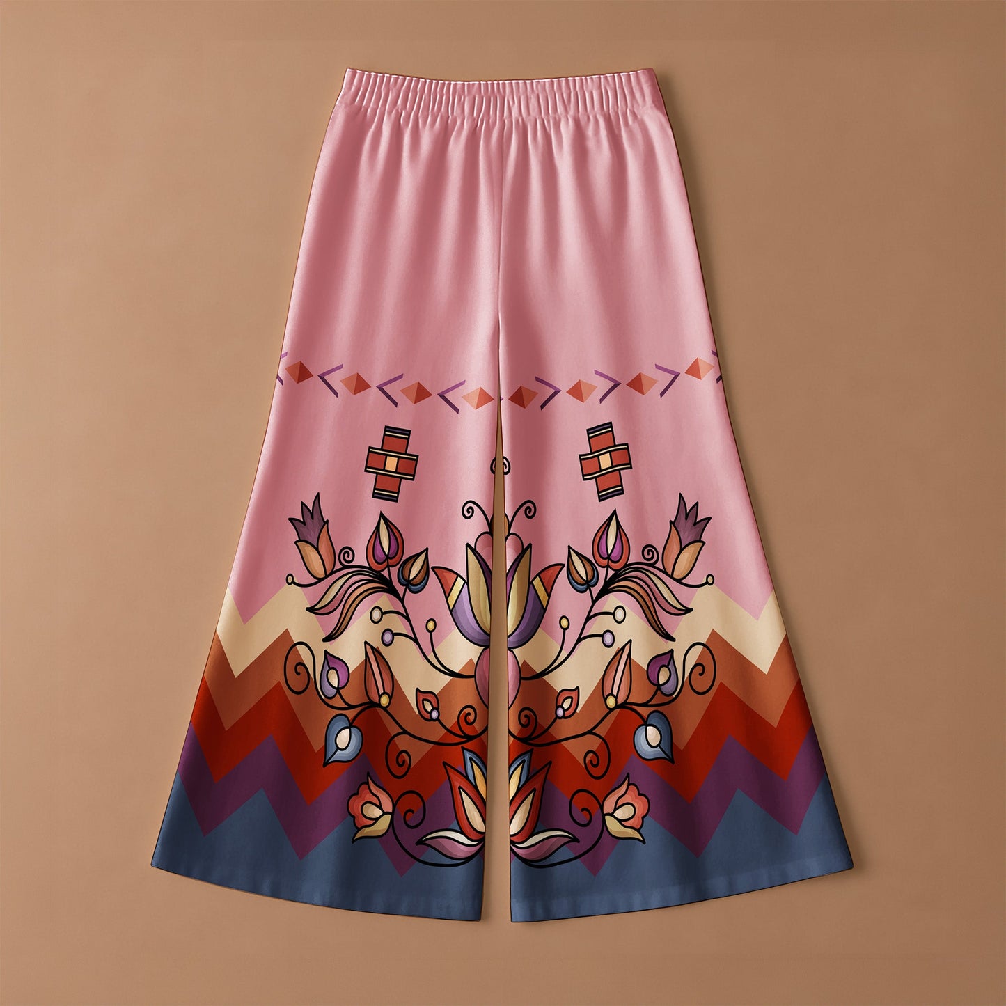 Ember Blossom Ribbon Pant