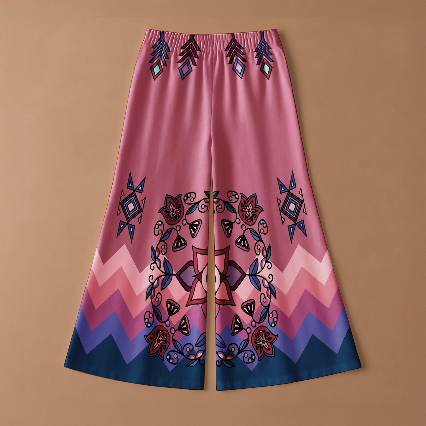 Frost Flower Circle Ribbon Pant