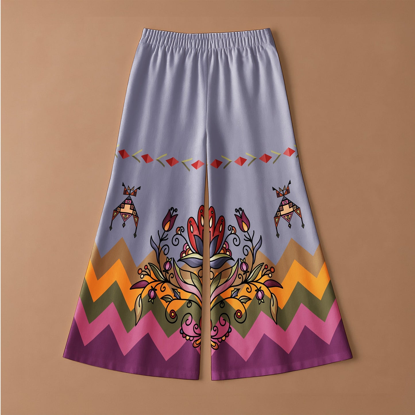 Red Willow Whispers Ribbon Pant