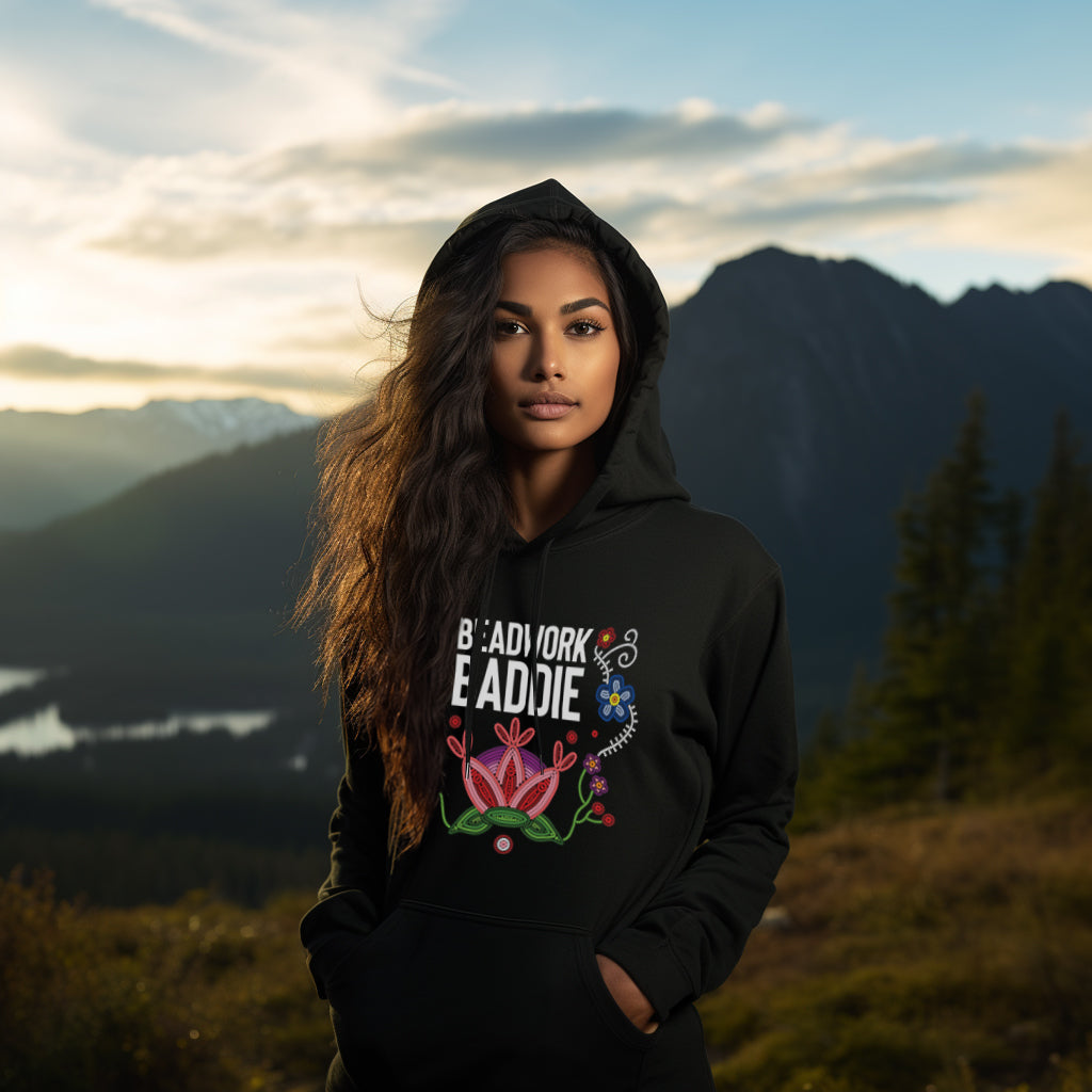 Beadwork Baddie 49Dzine Novelty Hoodie