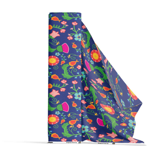 Bee Spring Twilight Fabric