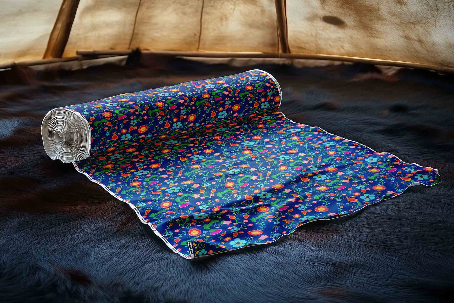 Bee Spring Twilight Fabric