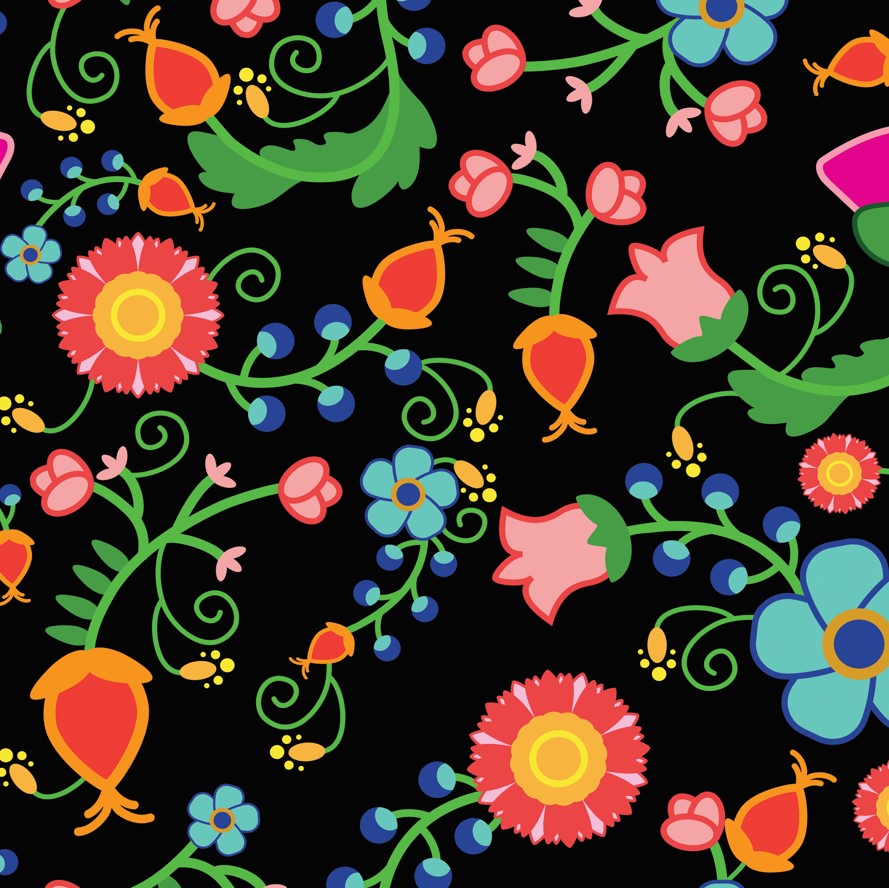 Bee Spring Night Fabric