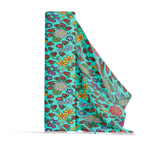 Berry Pop Turquoise Fabric