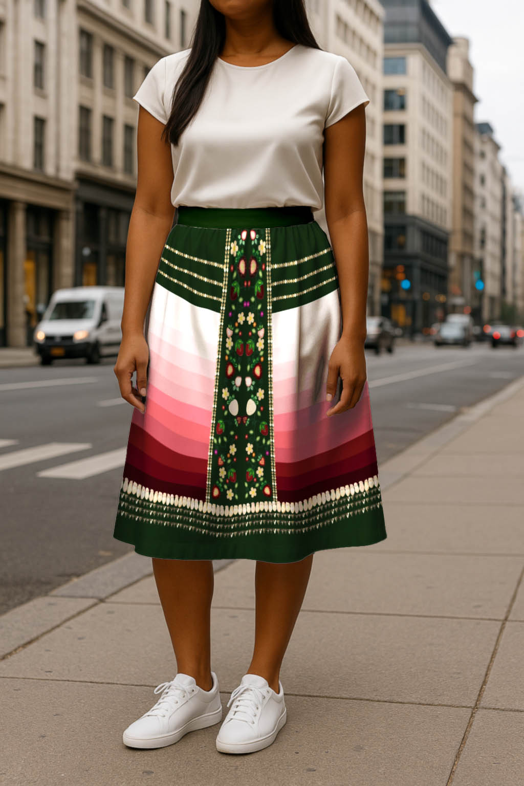 Berry Rites Hunter 2 Midi Skirt