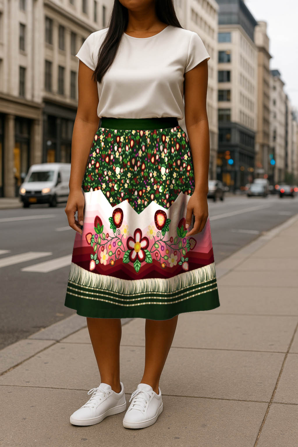 Berry Rites Hunter 3 Midi Skirt