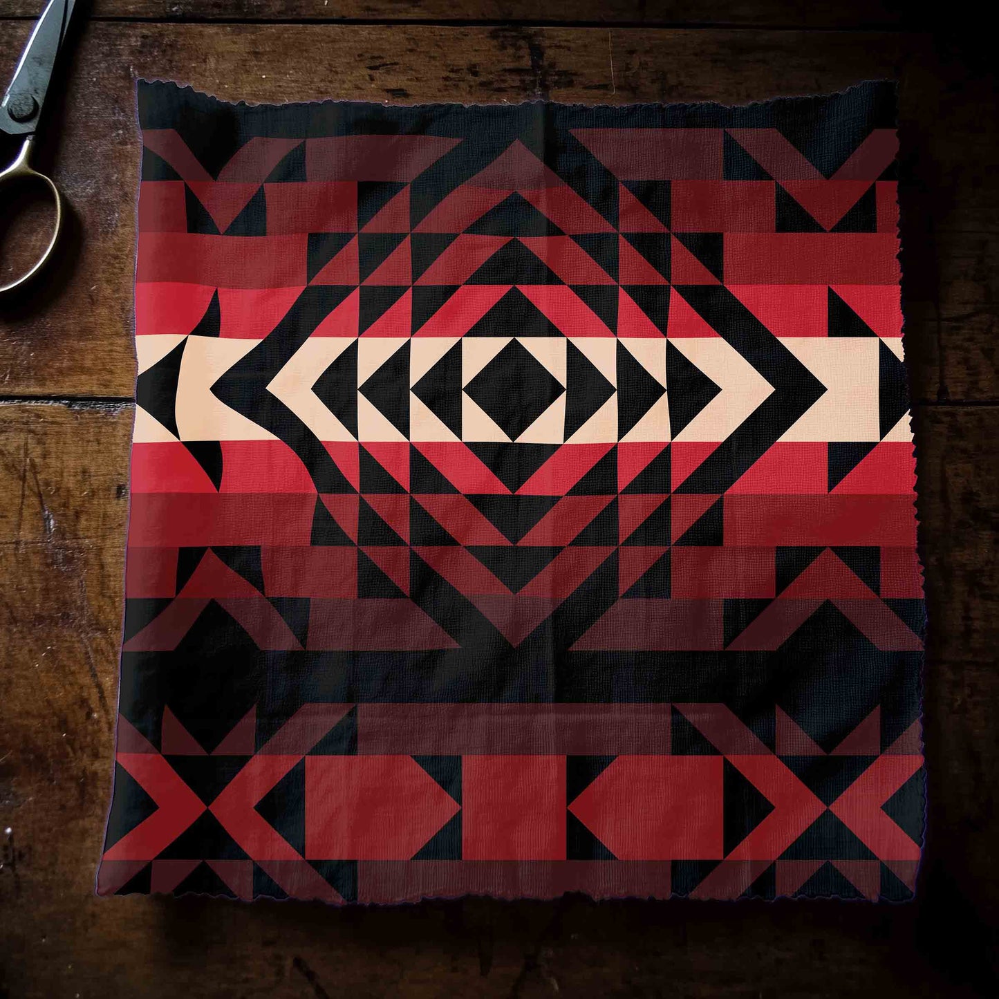 Black Rose Fabric