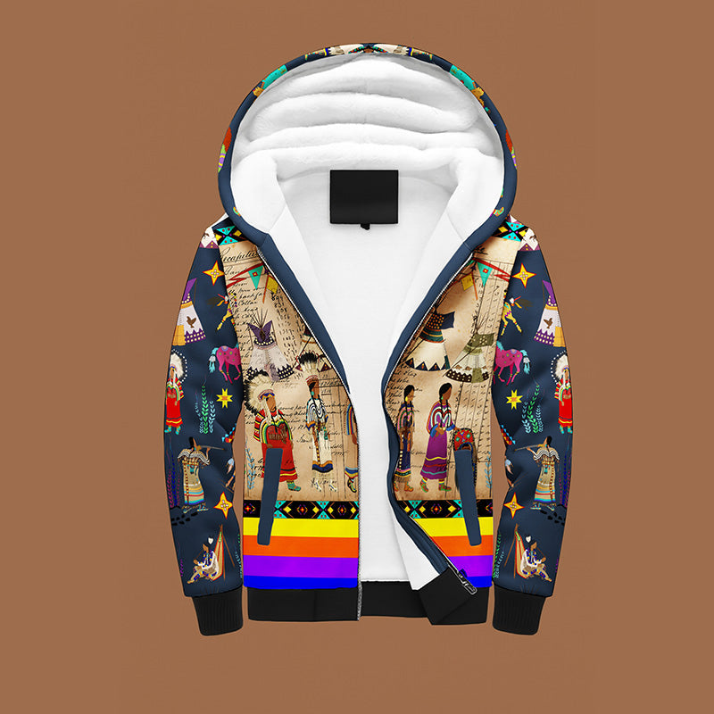 Blackfoot Line Sherpa Hoodie