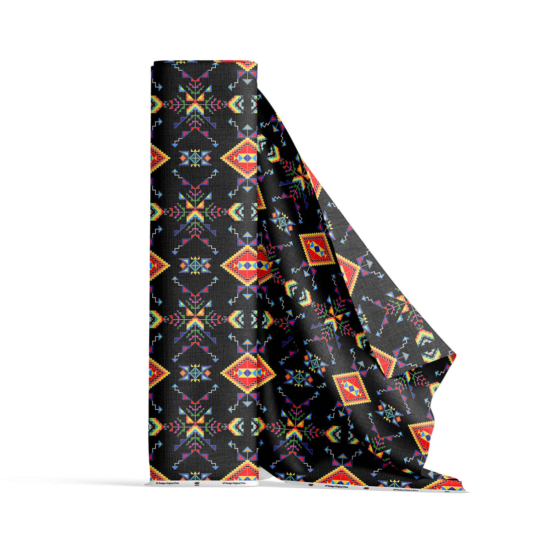 Buffalo Jump Black Fabric