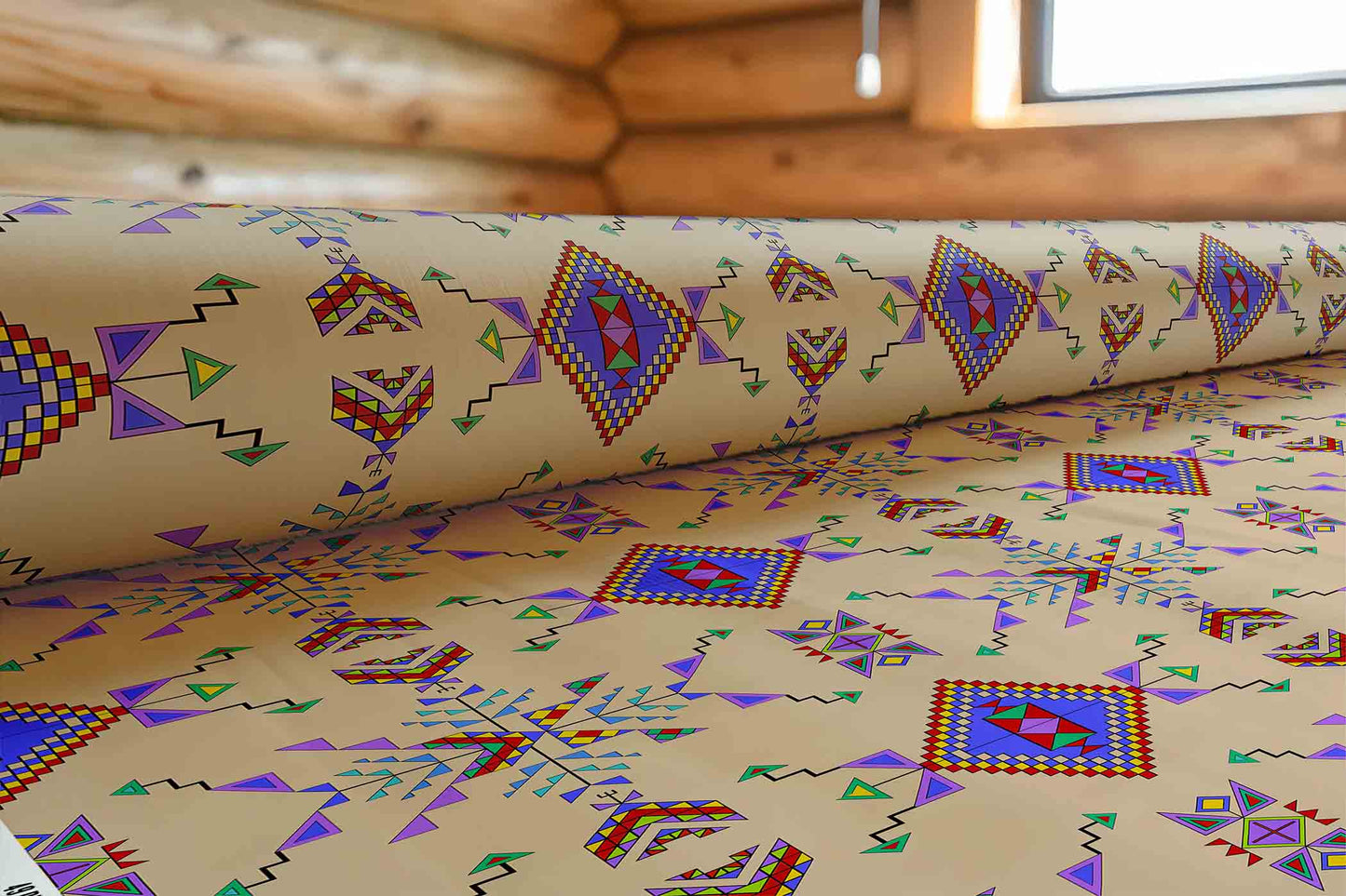 Buffalo Jump Hide Fabric