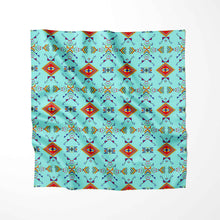 Load image into Gallery viewer, Buffalo Jump Turquoise Fabric
